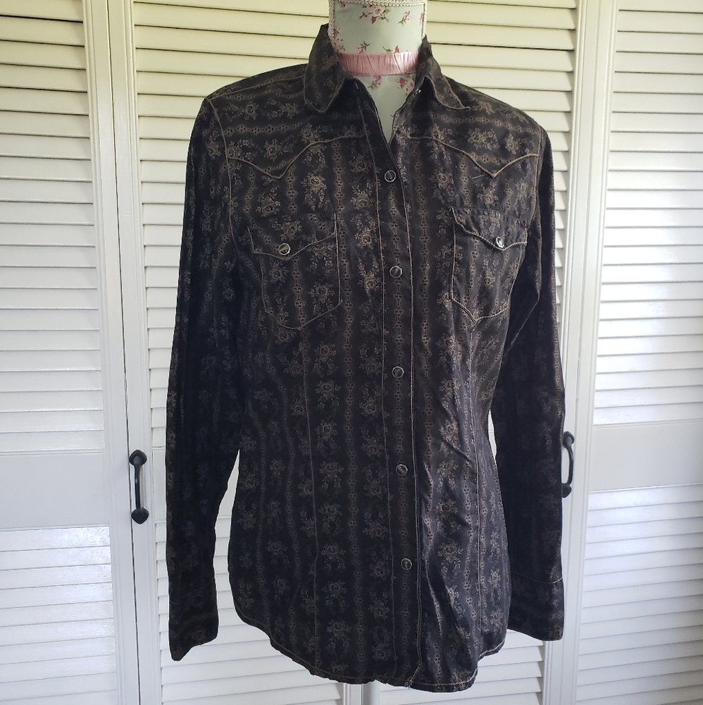 Tin Haul Pearl Snap Western Shirt